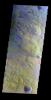 PIA18989: Antoniadi Crater - False Color