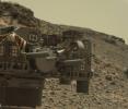 PIA19145: Curiosity's Drill After Drilling at 'Telegraph Peak'