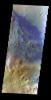 PIA19211: Pettit Crater - False Color