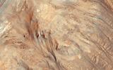 PIA19458: Warm-Season Flows in Cold-Season Ravines