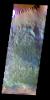 PIA19481: Candor Chasma - False Color