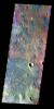 PIA19488: Huygens Crater - False Color