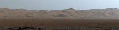 PIA20333: Northern Portion of Gale Crater Rim Viewed from 'Naukluft Plateau'