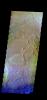 PIA21011: Firsoff Crater - False Color