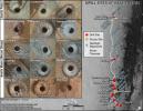 PIA21254: Curiosity's Rock or Soil Sampling Sites on Mars, Through November 2016