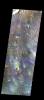 PIA21280: Newton Crater - False Color