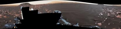 PIA21719: 'Nathan Bridges Dune' on a Martian Mountain