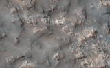 PIA21765: Exposed Bedrock in the Koval'sky Impact Basin