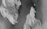 PIA22119: Yardangs: Nature's Weathervanes