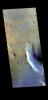 PIA23219: Endeavour Crater - False Color