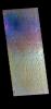 PIA23629: Hale Crater Dunes - False Color