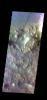 PIA24075: Virrat Crater - False Color