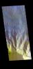 PIA24674: Hebes Chasma - False Color