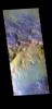 PIA24675: Terra Sabaea Crater - False Color