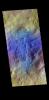 PIA24702: Terra Sabaea Crater - False Color