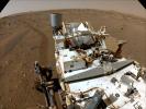 PIA24741: Perseverance Looks Back After a Long Autonomous Drive